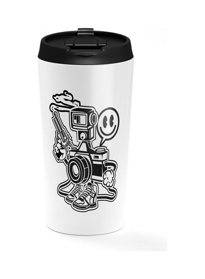 Journalism Stainless Steel Tumbler With Lid Multicolour - Image 1