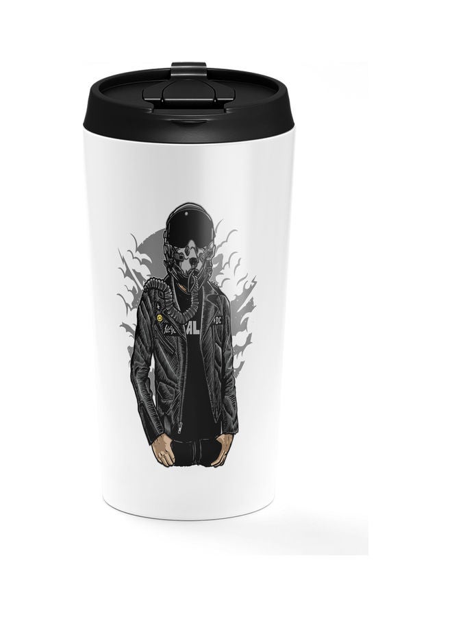 Gas Mask Stainless Steel Tumbler Multicolour - Image 1