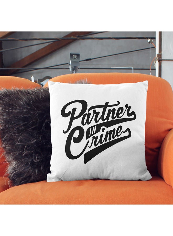 Partner In Crime Design Decorative Pillow Multicolour - Image 2