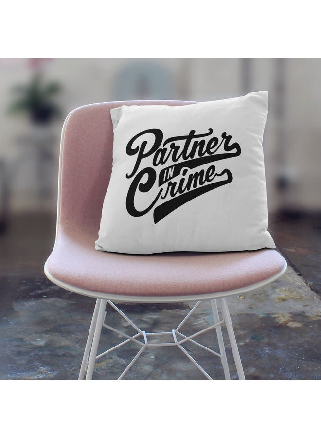 Partner In Crime Design Decorative Pillow Multicolour - Image 3