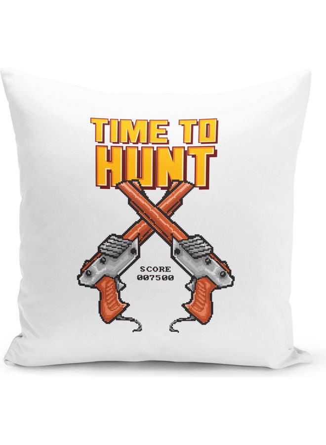 Time To Hunt Design Decorative Pillow Multicolour - Image 1