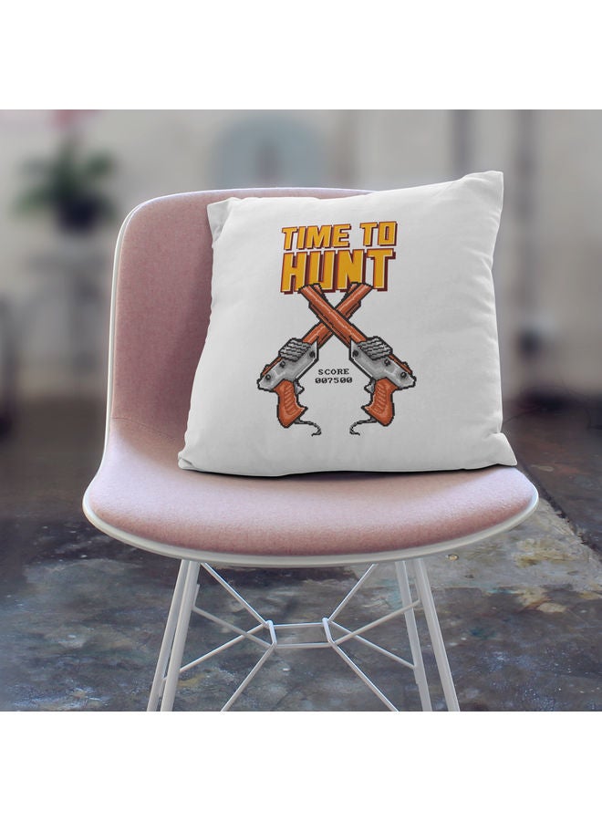 Time To Hunt Design Decorative Pillow Multicolour - Image 3