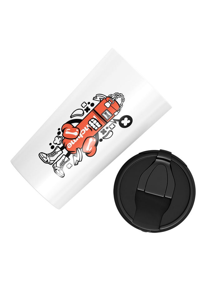 Boxing Bag Design Stainless Steel Tumbler With Lid Multicolour  - Image 3