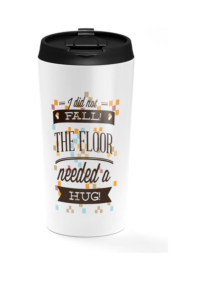 كوب مصنوع من الستانلس ستيل بتصميم  "Fall On Floor" متعدد الألوان - Image 1
