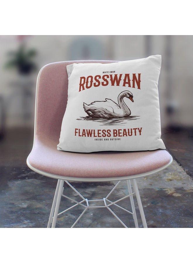 Rosswan Quote Decorative Pillow Multicolour - Image 3