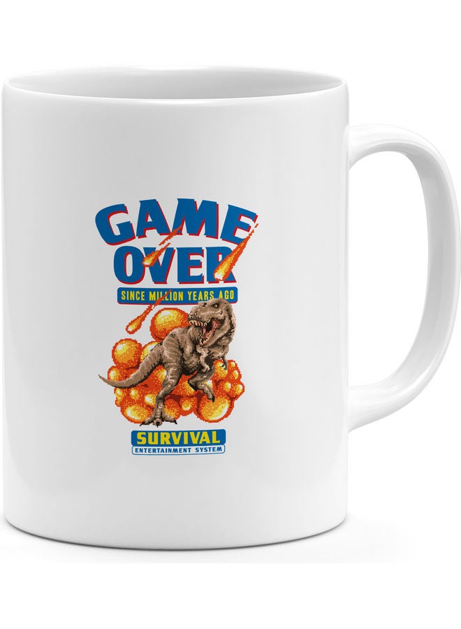 Gamer Over Printed Coffee Mug Multicolour  - Image 1