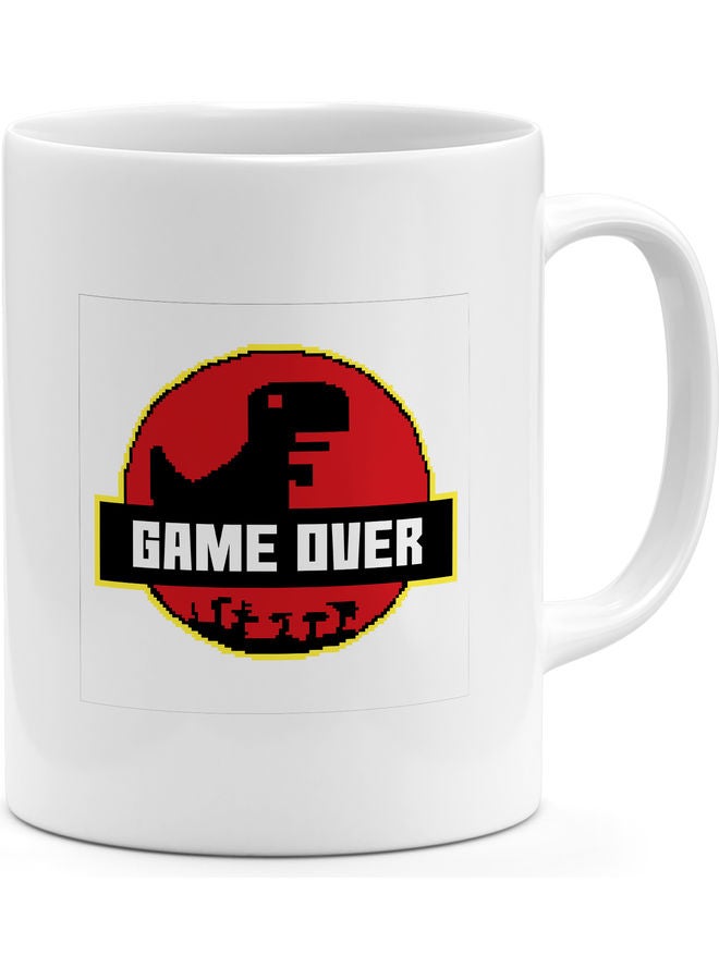 Game Over Printed Coffee Mug Multicolour - Image 1