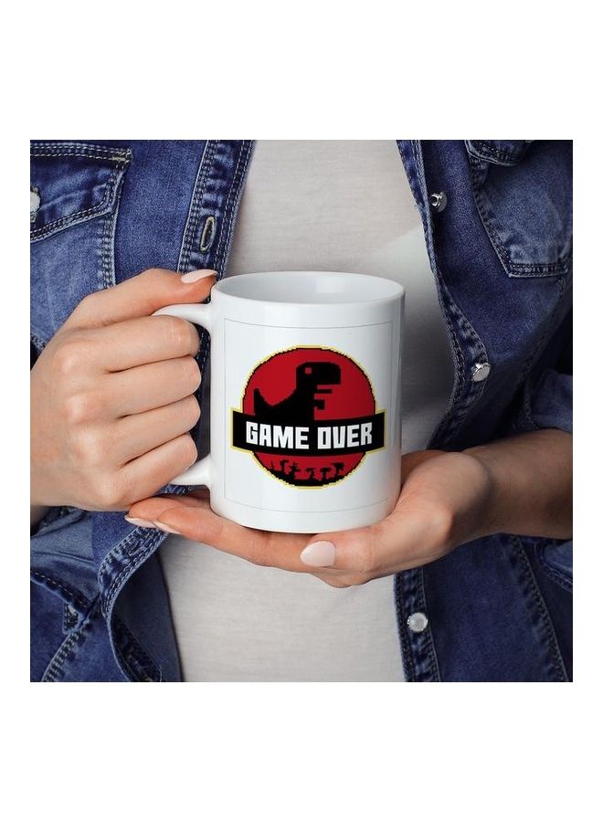 Game Over Printed Coffee Mug Multicolour - Image 3