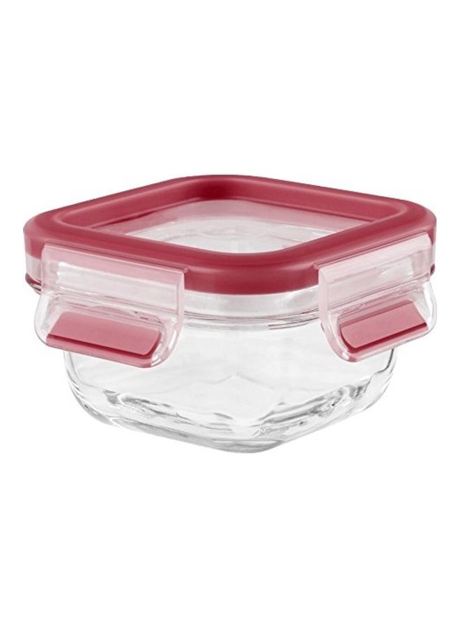 Tefal Food Storage Container Clear/Red 