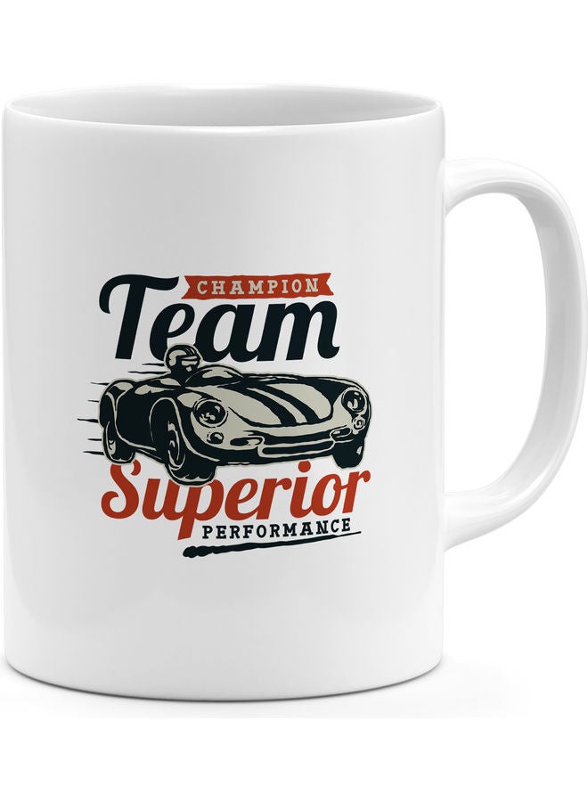 Superior Car Design Coffee Mug Multicolour - Image 1
