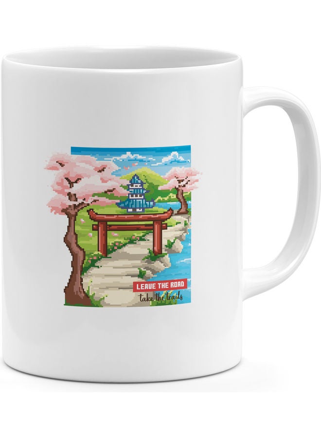 Japanesse Style Design Coffee Mug Multicolour - Image 1