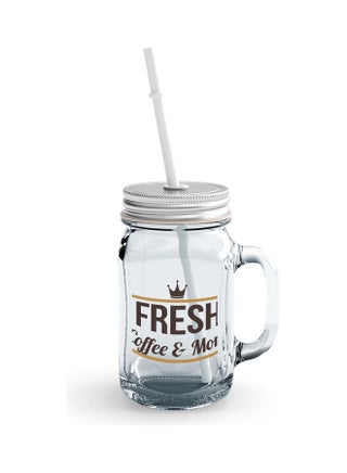 Fresh And More Theme Printed Mason Jar Clear - v1626708148/N49284978A_1