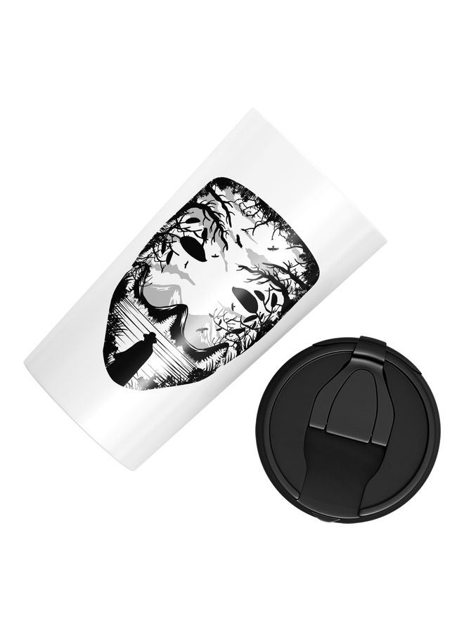 Mask Stainless Steel Tumbler With Lid Multicolour - Image 3