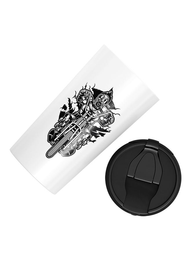 Face Mask Biker Stainless Steel Tumbler Multicolour - Image 3