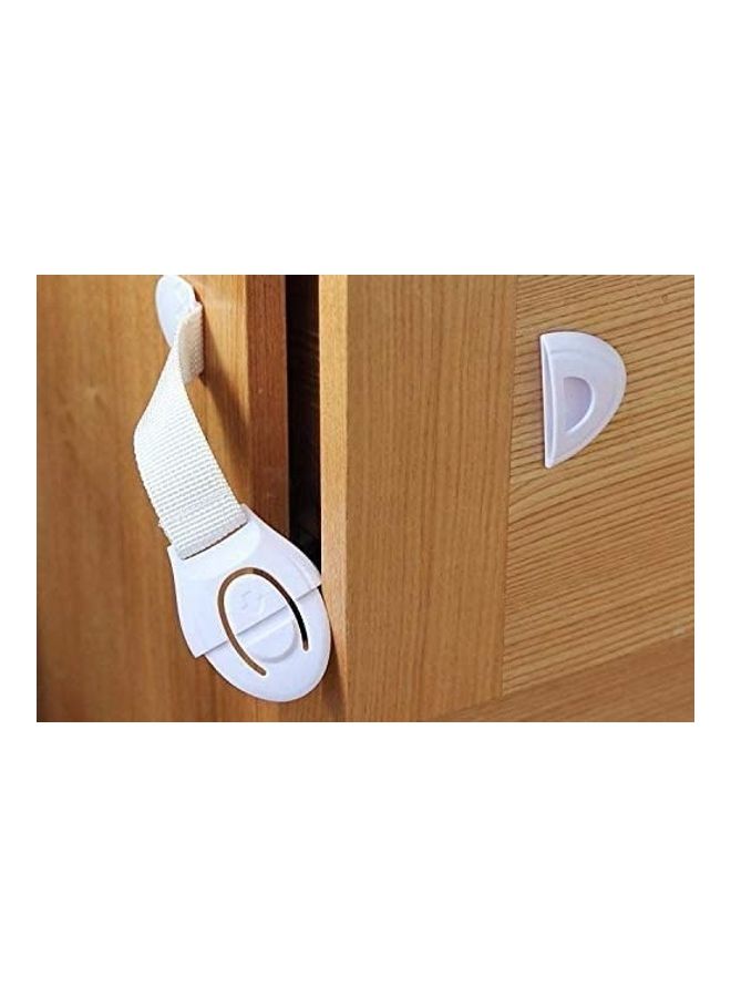 XiuWoo 10-Piece Lengthened Safety Child Lock White - Image 4