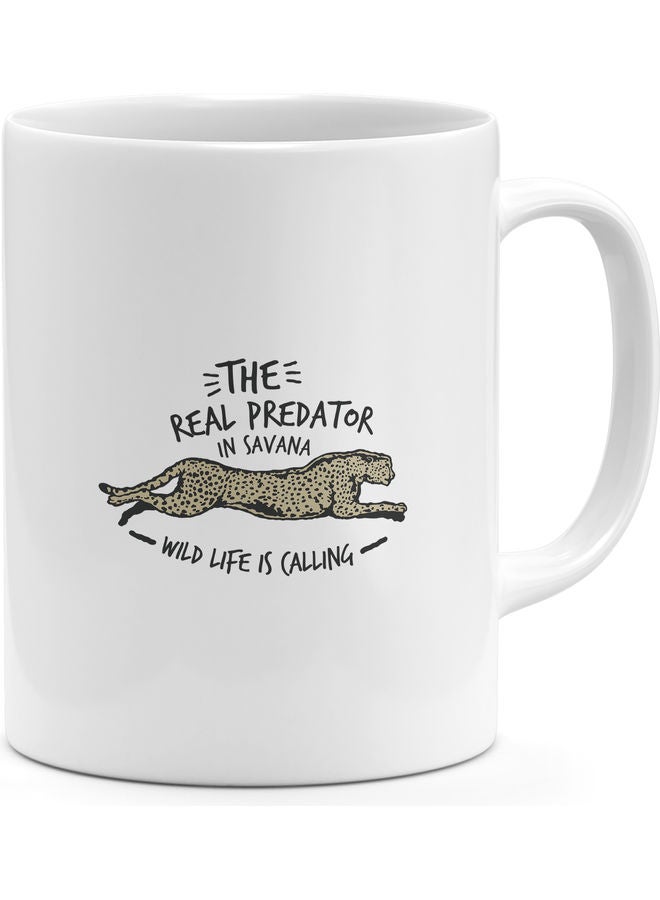 The Real Predator Design Coffee Mug Multicolour - Image 1