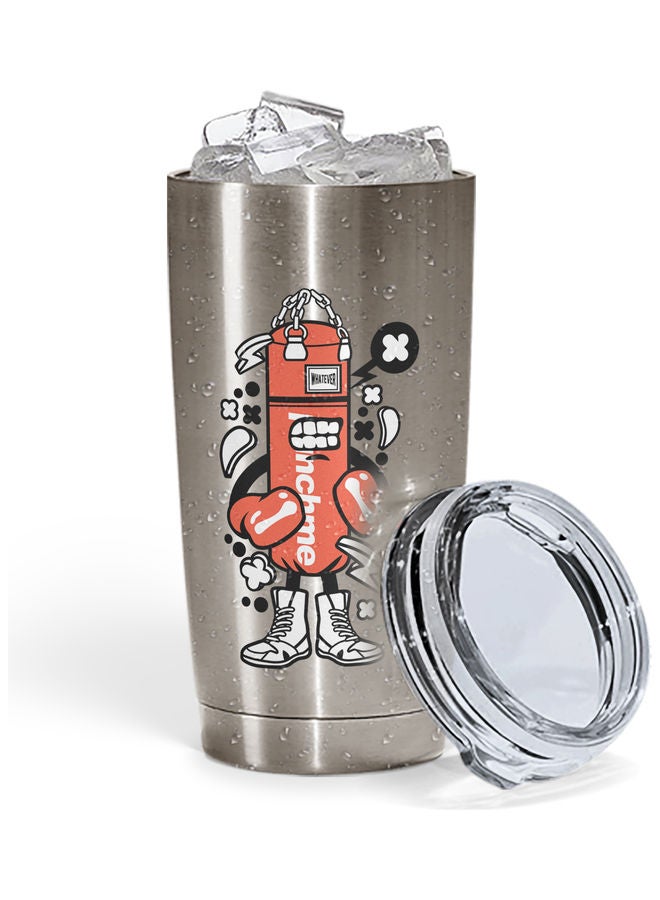 Boxing Bag Stainless Steel Tumbler With Lid Multicolour  - Image 2