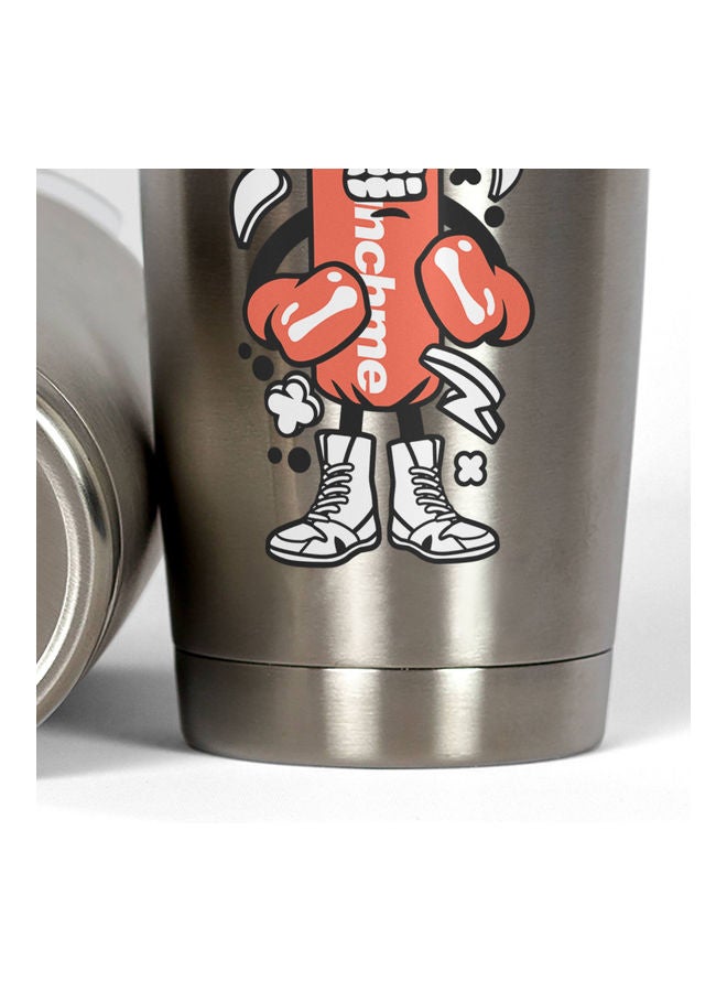 Boxing Bag Stainless Steel Tumbler With Lid Multicolour  - Image 3
