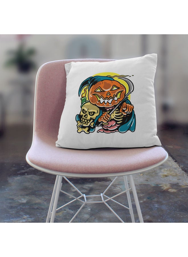 وسادة زينة للديكور بتصميم يعبر عن الهالوين متعدد الألوان - Image 3