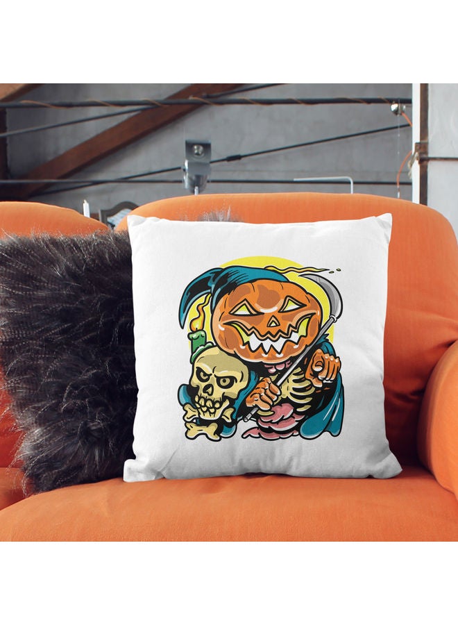 وسادة زينة للديكور بتصميم يعبر عن الهالوين متعدد الألوان - Image 2