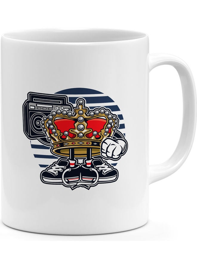 Crown Design Coffee Mug Multicolour - Image 1