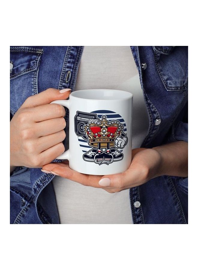 Crown Design Coffee Mug Multicolour - Image 3