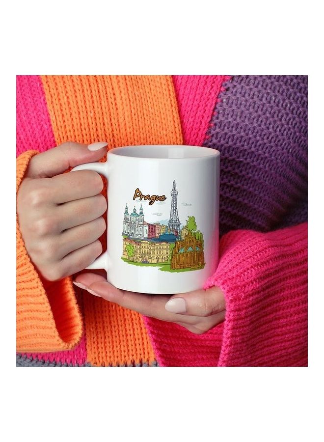 Prague Coffee Mug White - Image 2