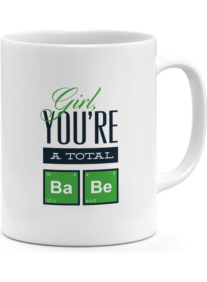 Girl You Are Babe Coffee Mug Multicolour - Image 1