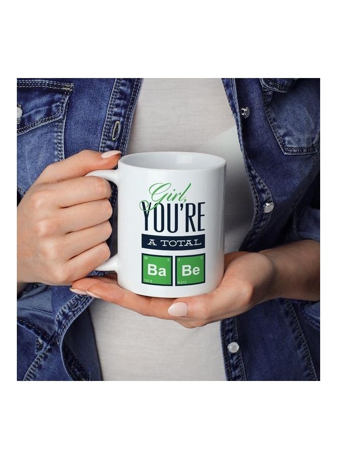 Girl You Are Babe Coffee Mug Multicolour - Image 3