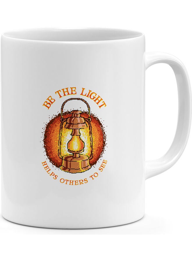 Be The Light Printed Coffee Mug Multicolour - Image 1