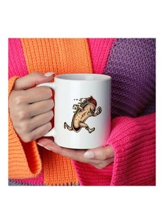 Funny Hot Dog Coffee Mug Multicolour