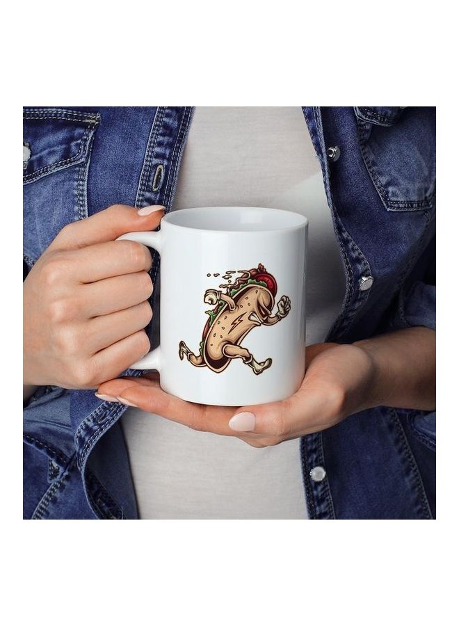Generic - Funny Hot Dog Coffee Mug Multicolour - Image 1