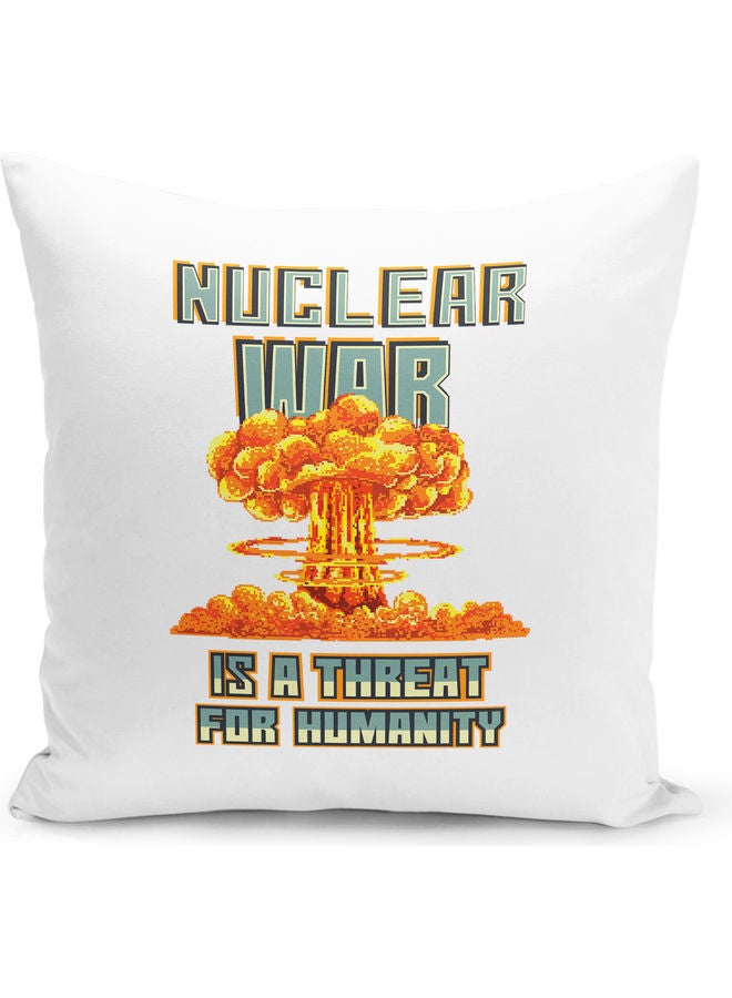 Nuclear War Design Decorative Pillow Multicolour - Image 1