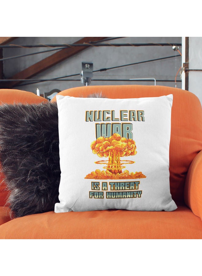 Nuclear War Design Decorative Pillow Multicolour - Image 2