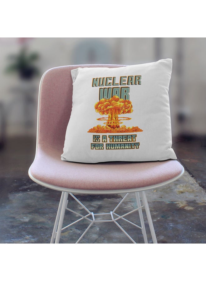 Nuclear War Design Decorative Pillow Multicolour - Image 3