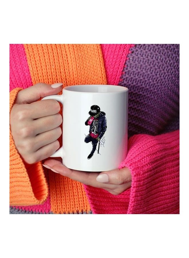 Funny Zombie Coffee Mug White - Image 2