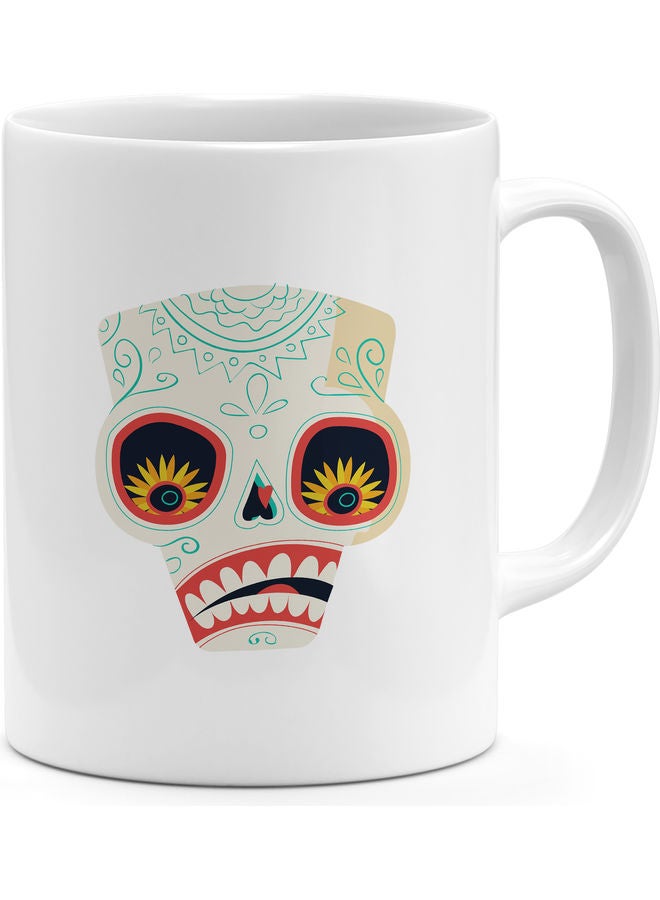 Mask Design Coffee Mug Multicolour - Image 1