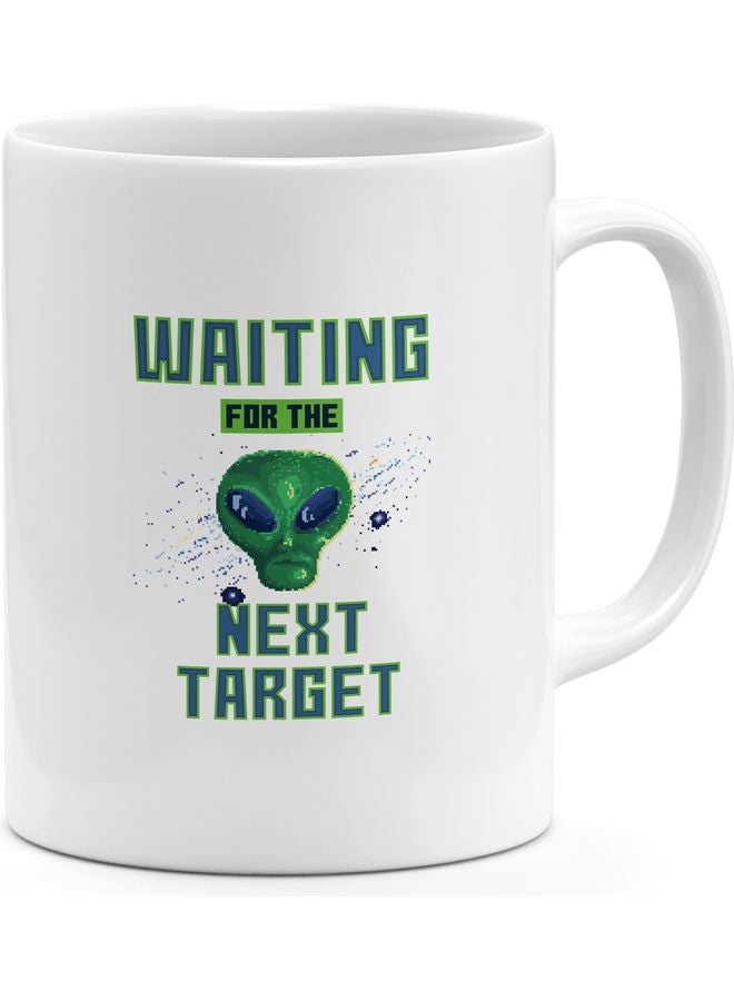 Generic - Waiting For The Next Target Printed Coffee Mug Multicolour - Image 1