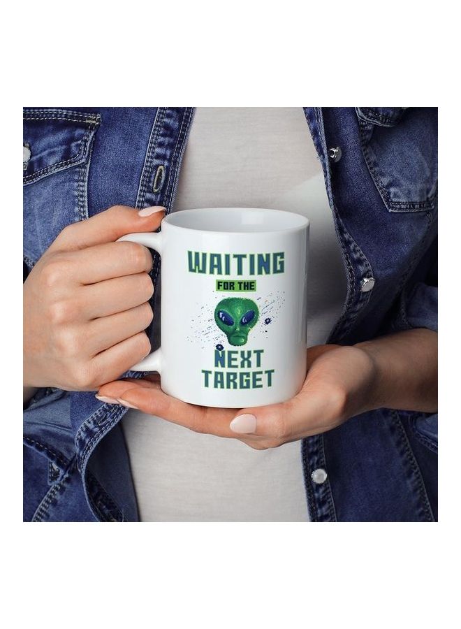 Generic - Waiting For The Next Target Printed Coffee Mug Multicolour - Image 1