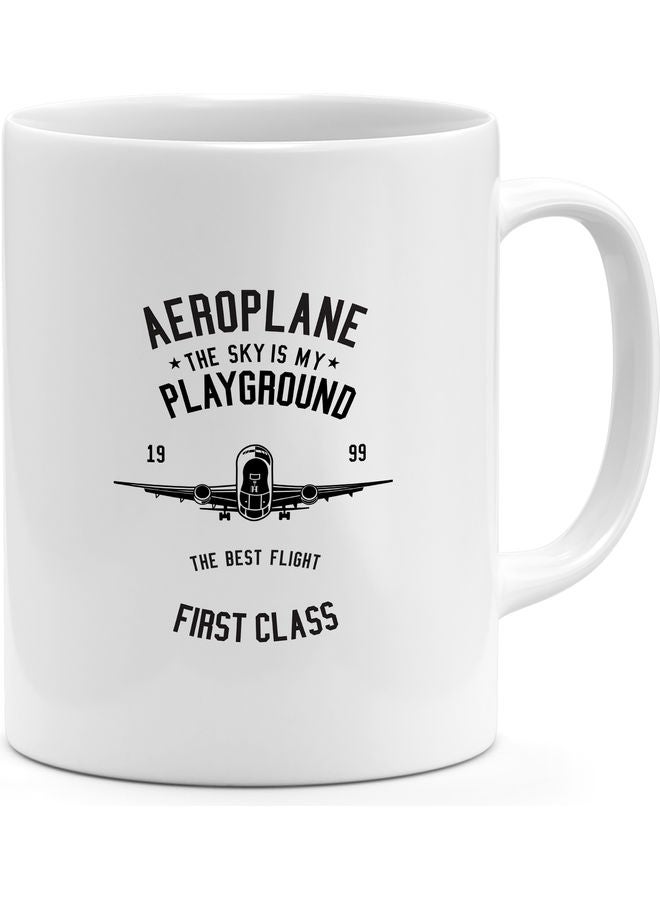 First Class Design Coffee Mug White - Image 1