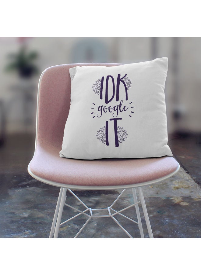 Generic - IDK Google It Decorative Pillow Multicolour - Image 1