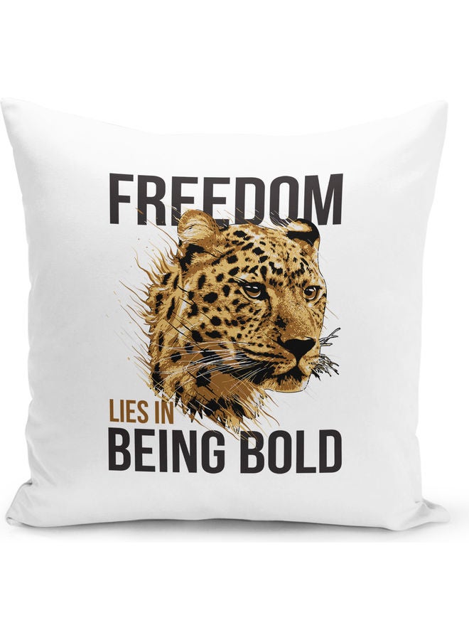 Leopard Themed Decorative Throw Pillow Multicolour - Image 1