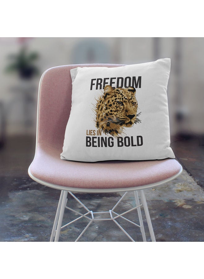 Leopard Themed Decorative Throw Pillow Multicolour - Image 3