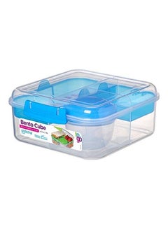sistema Food Storage Container Blue/Clear 8x10x1inch 