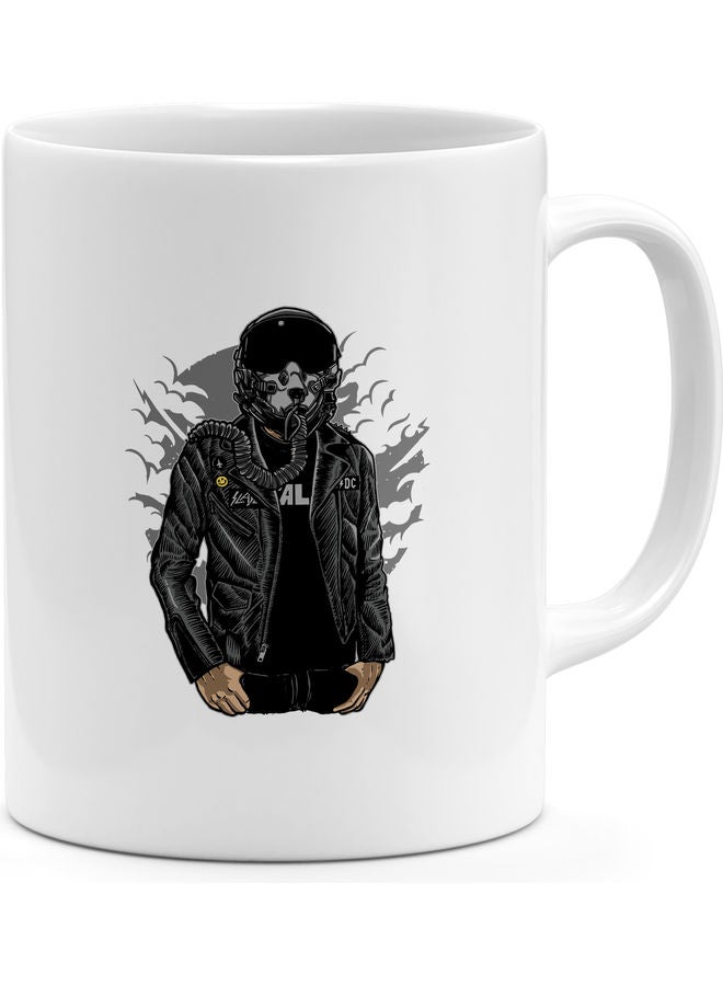 Coffee Mug Gas Mask 11Oz Coffee Mug White - Image 1