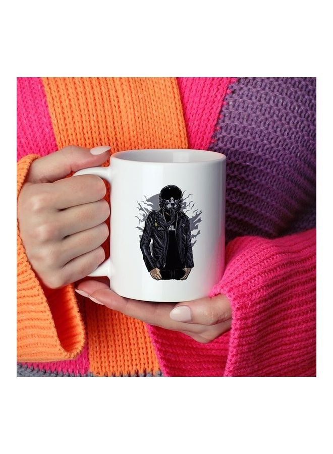 Coffee Mug Gas Mask 11Oz Coffee Mug White - Image 2