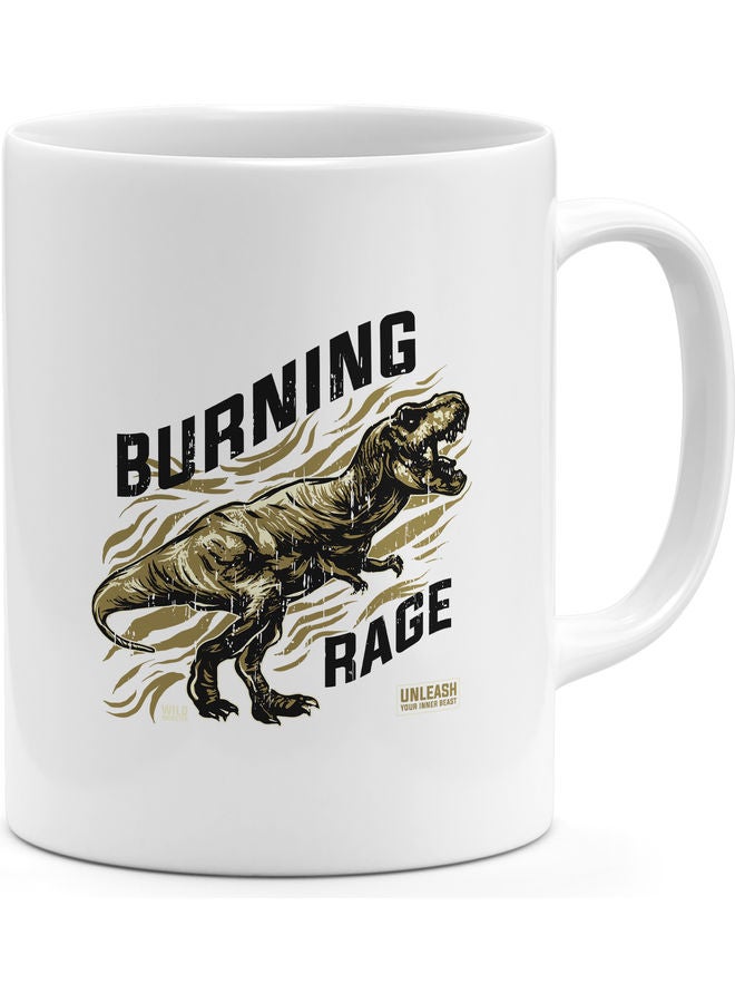 Burning Rage Design Coffee Mug Multicolour - Image 1