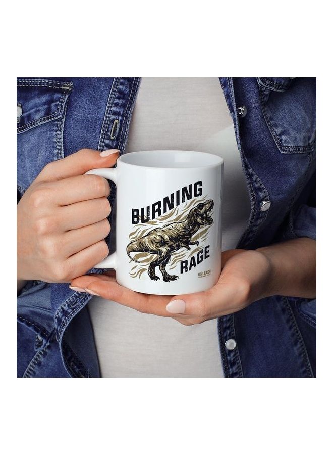 Burning Rage Design Coffee Mug Multicolour - Image 3