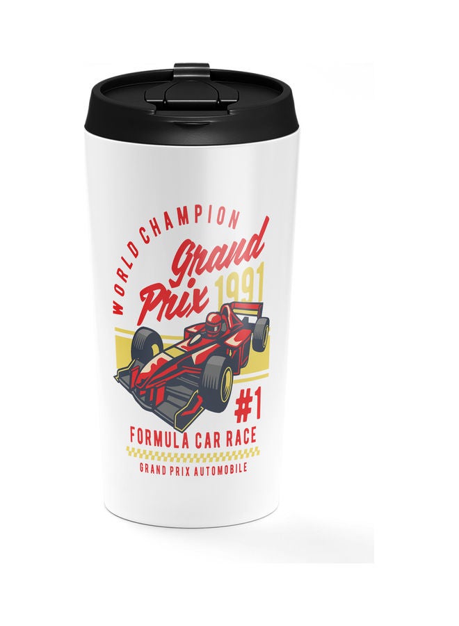 كوب بتصميم عبارة "Grand Prix" متعدد الألوان - Image 1