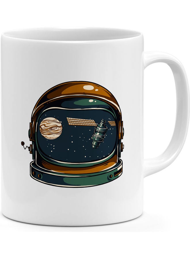 Antronaught Helmet Design Coffee Mug Multicolour - Image 1
